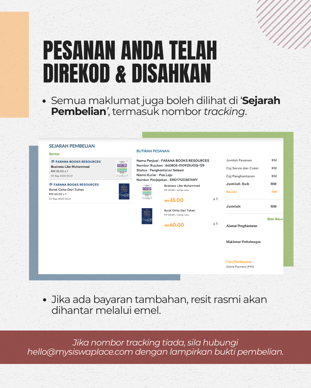 APA TERJADI SELEPAS ANDA BELI BUKU 2