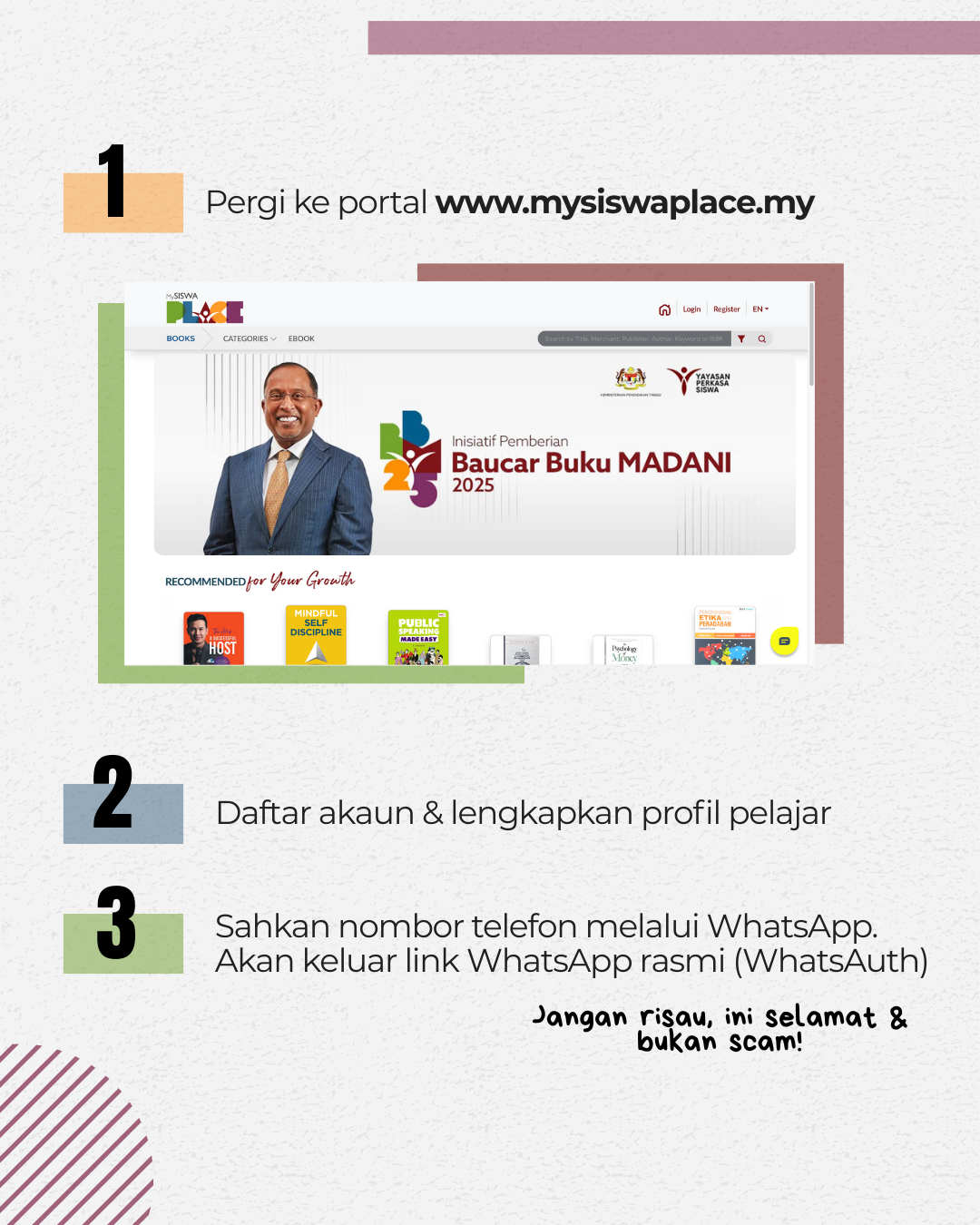 CARA TEBUS BAUCAR BUKU MADANI 2025 2