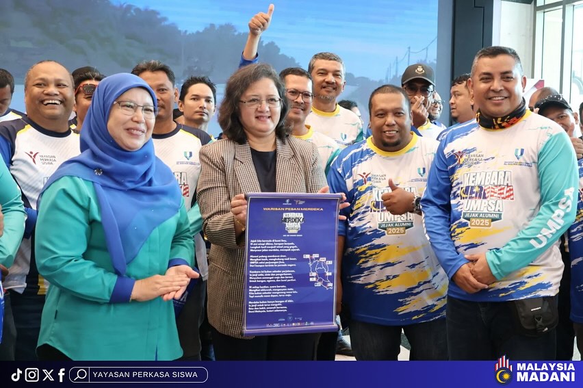 MENYEMARAKKAN SEMANGAT PATRIOTISME UMPSA ANJUR PROGRAM KEMBARA MERDEKA (JEJAK ALUMNI) 2025 SEMPENA SAMBUTAN HARI KEBANGSAAN KE-68 2