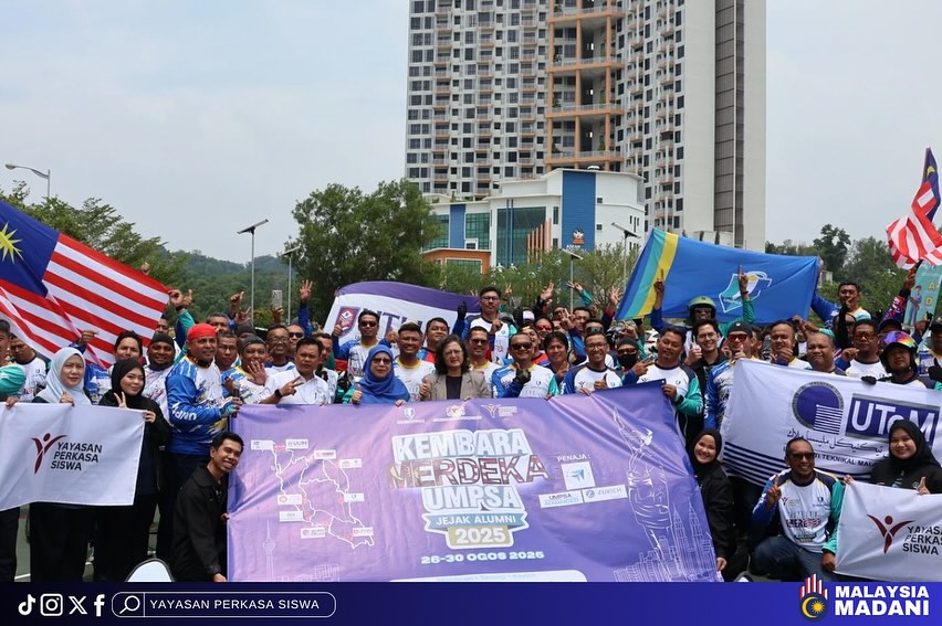 MENYEMARAKKAN SEMANGAT PATRIOTISME UMPSA ANJUR PROGRAM KEMBARA MERDEKA (JEJAK ALUMNI) 2025 SEMPENA SAMBUTAN HARI KEBANGSAAN KE-68 3