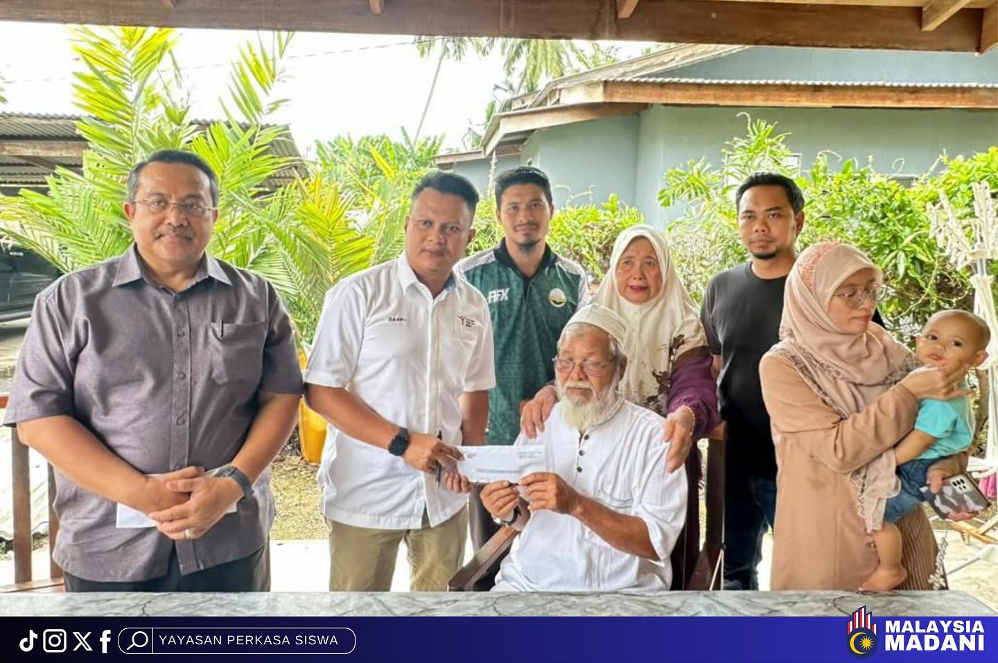 SESI ZIARAH WARIS PELAJAR UTeM YANG TERLIBAT DALAM KEMALANGAN JALAN RAYA 1