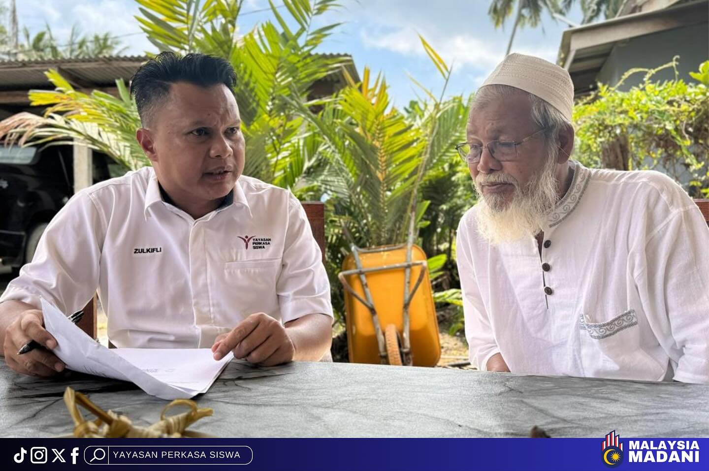 SESI ZIARAH WARIS PELAJAR UTeM YANG TERLIBAT DALAM KEMALANGAN JALAN RAYA 4