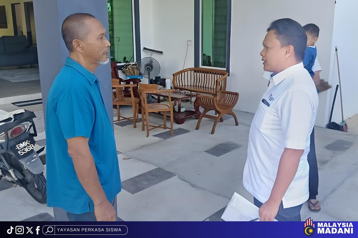 SESI ZIARAH WARIS PELAJAR UTeM YANG TERLIBAT KEMALANGAN JALAN RAYA 2